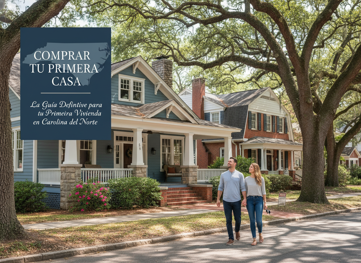 Comprar tu Primera Casa- La Guía Definitiva para tu Primera Vivienda en Carolina del Norte