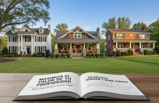 Maximiza el Valor de Tu Propiedad- Guía Experta para Vender Mejor en Raleigh, Durham y Wake Forest